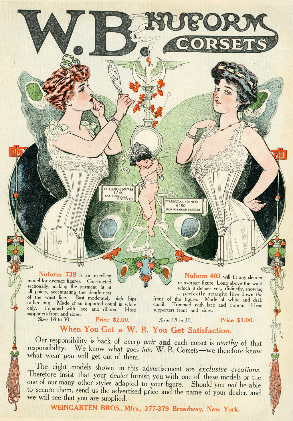 Corsets were “unmentionables” but check these advertisements from The  Ladies Home Journal, October 1904! - Printers Devil